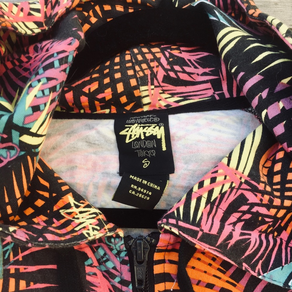 Stussy Sleeveless Zip Hoodie